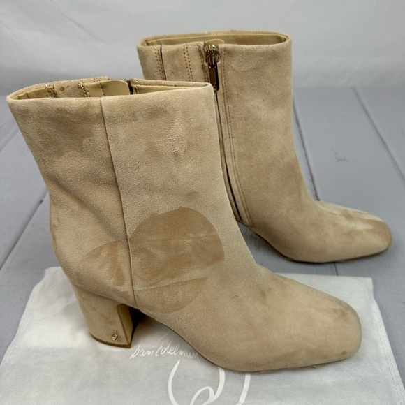 Sam Edelman Fawn Ankle Bootie Suede Women’s Size 9.5 - Picture 5 of 13